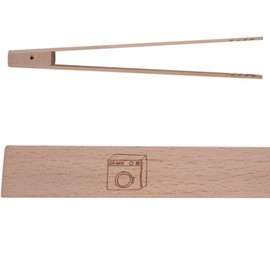 'Washing Machine' Wooden Cooking/Toast Tongs (TN00011634)