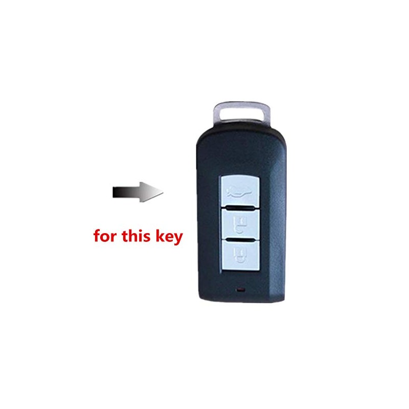 Happyit Zinc Alloy Car Key Cases for Mitsubishi Lancer Outlander