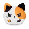 TeeTurtle 4" Reversible Cat Plushie - Cute Kawaii Calico -
