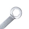 sourcing map Track Spikes Wrench Dual Interface Aluminum Non-Slip Shoes