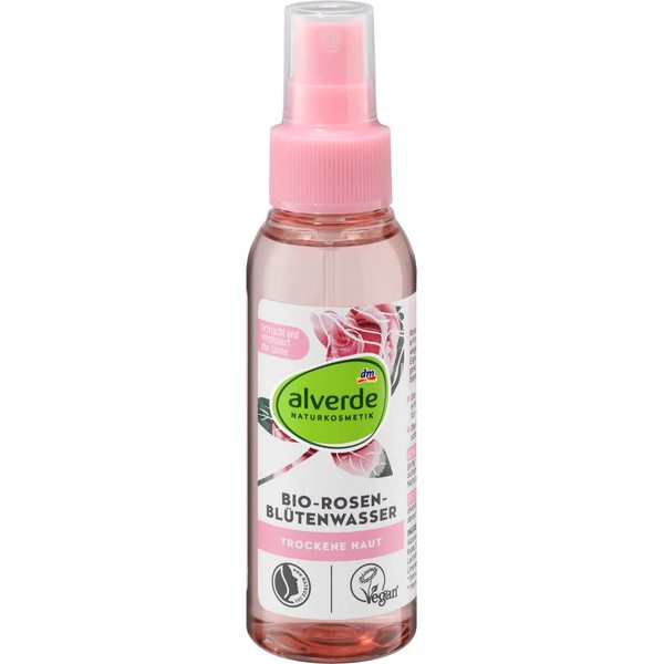 alverde Natural Cosmetics Day Cream Organic Rose Petal Water 1 x 100 ml
