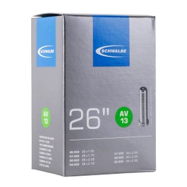 SCHWALBE Bicycle Tube with 40mm Sclaverand Valve, 26 x 1.5-2.5-Inch