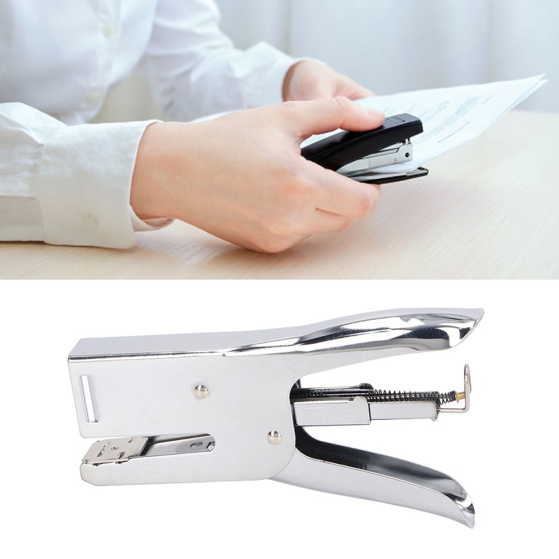 Stapler 50 Sheets Large Capacity Metal Desktop Handheld Paper Stapler