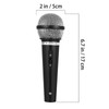 IFJJ Toy Microphone Prop Play Plastic Mics Simulate Speech Microphone