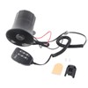 50W 120dB Car Loud Horn 6 Sounds Emergency Warning Alarm