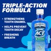 ACT Restoring Fluoride Mouthwash 18 fl. oz. Strengthens Tooth Enamel,
