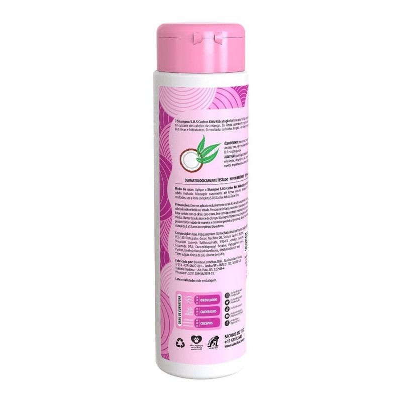 Salon Line Children's Curl Hair Shampoo, 10.1 fl oz (300