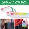 DailyRest Pill Organizer 2 Times a Day, Pill Box 7