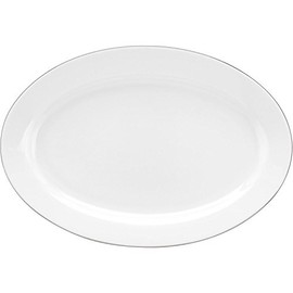 Portmeirion Home & Gifts Oval Platter, White
