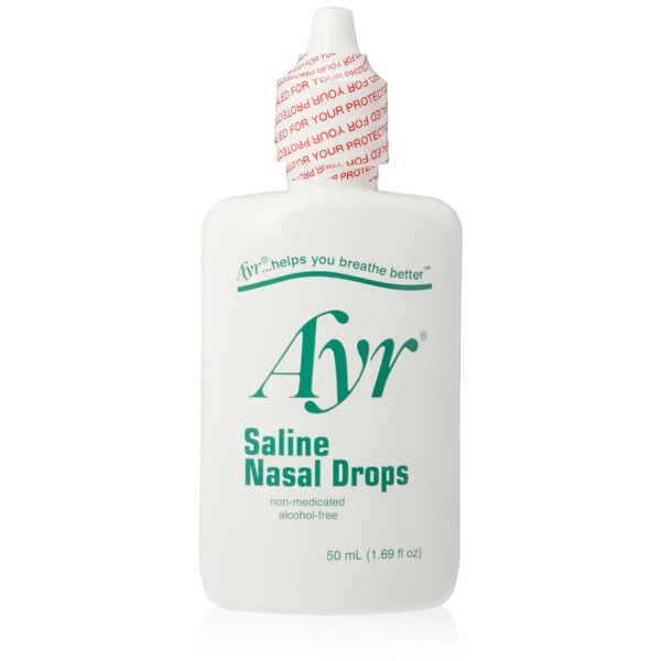 AYR Saline Nasal Drops 50ml QTY: 1