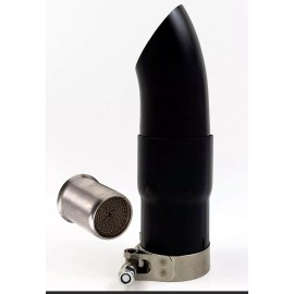 YORK EXHAUST 98-03 Yamaha YZF R1 60mm Shorty GP Exhaust Muffler Slip On Pipe  Black