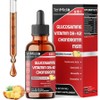 Glucosamine Chondroitin MSM Liquid Drops 9in1 Vitamin D3 K2 Hyaluronic Acid Quercetin Boswellia, 30ml / 글루코사민 콘드로이친 MSM 액상 Drops 9in1 비타민 D3 K2 히아루론산 퀘르세틴 Boswellia, 30ml
