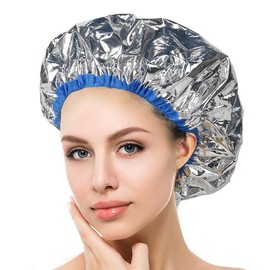Rcxnm Hair Mask Cap for Hair Styling Oil Bath Aluminium Foil Steam Caps