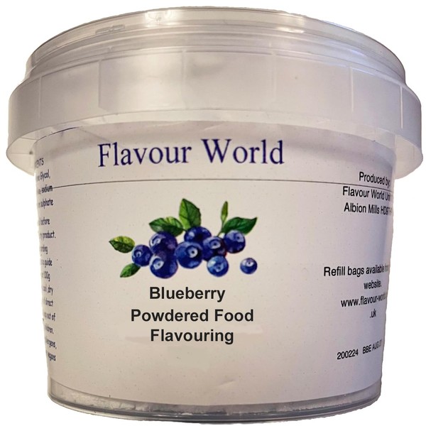 Flavour World Professional Powdered Food Flavouring 40g or 80g tubs