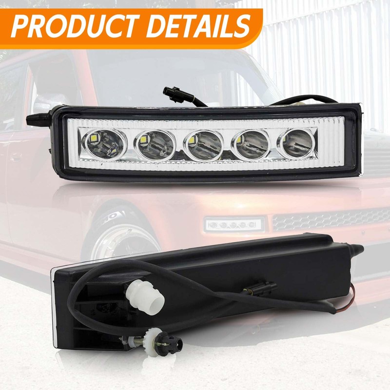 YLT AUTO Fog Light Assembly Fit for 2003-2007 Scion XB