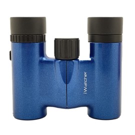 iWatcher 8 x 21DH Binoculars with Strap, Sports & Concerts, Essential for Driving Activities, 8x (Blue)