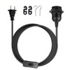 Plug in Hanging Light Cord Kit - 16Ft Pendant Light