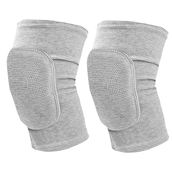 HoaaiGo Soft Knee Pads, 1 Pair Elastic Breathable Knee Pads, Sponge Knee Support, Knee Protection for Men Women Children, Sponge Knee Protector for Dancing Volleyball Skiing Running Yoga (M)