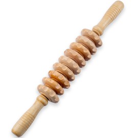 Wooden Massage Roller Wood Therapy Tools for Body Shaping, Anti Cellulite Wooden Roller Masssager, Body Sculpting Tools, Wood Massage Roller