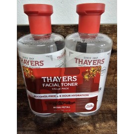 Thayers 2 Thayers WITCH HAZEL Facial Toner Rose Petal 12 fl oz w/ Aloe Vera SHELFPULL H4
