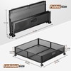 PHINOX Under Bed Storage Containers with Wheels - Shoe Storage