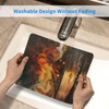 SSIMOO Volcano Desk Computer Pad-Gaming Computer Mat for Office and