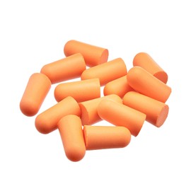 Kinbontop Foam Ear Plugs 35dB SNR (Insulation Value) Noise Reduction Hearing Protection Orange (5 Pairs)