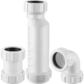 Dreyoo 1-1/2" Sanitary Waste Valve Kit, Compatible with Wavin BV1B/UB Waste Valve, Prevents Odor & Pressure Failures with Self Sealing Membrane, for RV, Sinks, Toilets, Showers