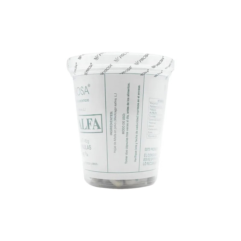 Alfalfa 150 Cap Prosa Sabor Sin Sabor