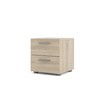 Tvilum 2 Drawer Nightstand, Oak Structure