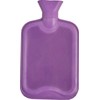 Vagabond Bags Ltd 2L Ribbed Hot Water Bottle, Lilac