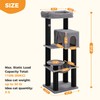 MUTTROS Large Cat Tree for Indoor Cats Large Adult, 57.8"