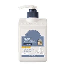 Milk Baobab Moist Body Lotion White Musk 400ml Hyaluronic Acid Oil and Water Balance Reverberation Flesh Smell / 밀크바오밥 모이스트 바디로션 화이트머스크 400ml 히알루론산 유수분 밸런스 잔향 살냄새