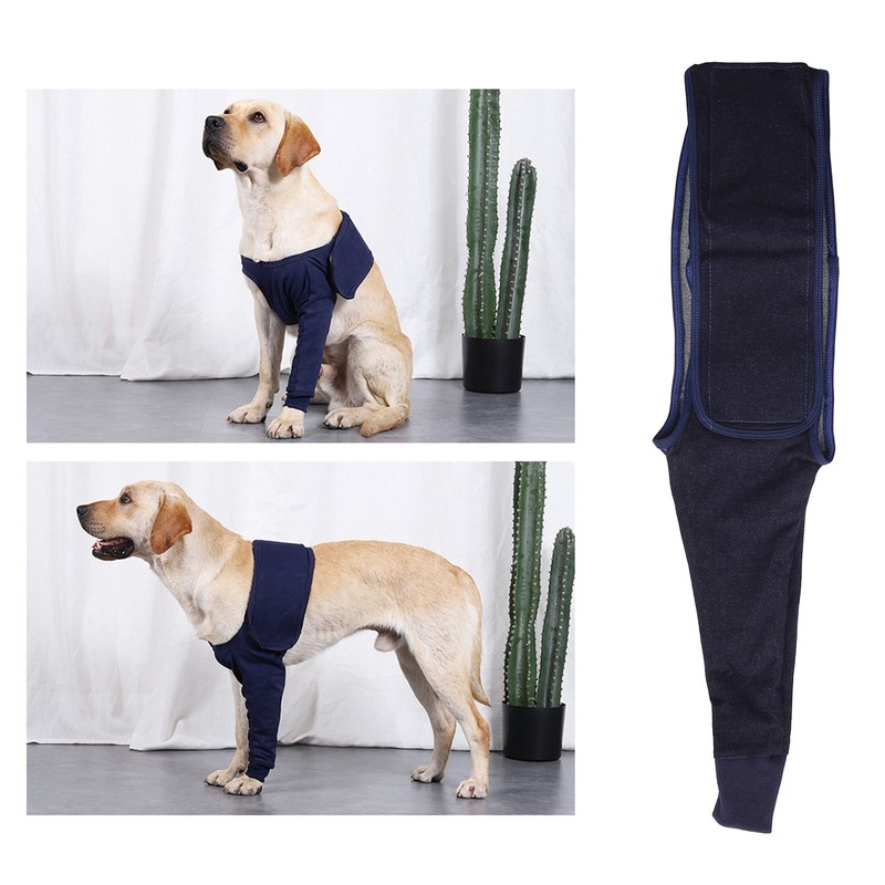 Dog Elbow Brace Highly Elastic Breathable Lick Proof Canine Elbow