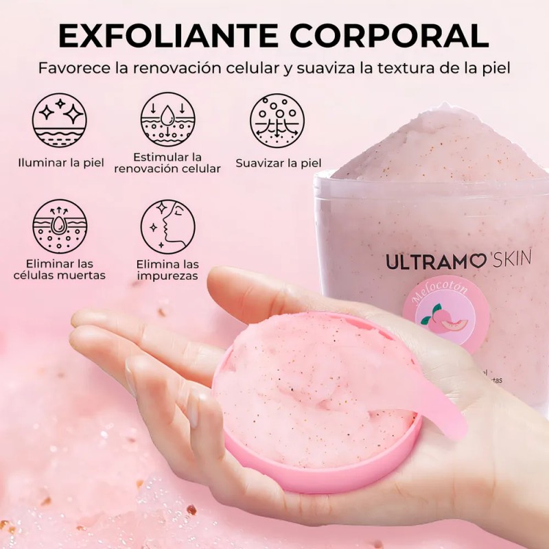 Exfoliante Corporal Ultramo Exfoliante Corporal De Melocotón