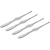 Alessi Hummerstifte 4er Set COLOMBINA FISH, 3.00 x 22.50 x