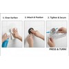 Soap Dish for Shower Suction Cup Powerful Vacuum System Rustproof