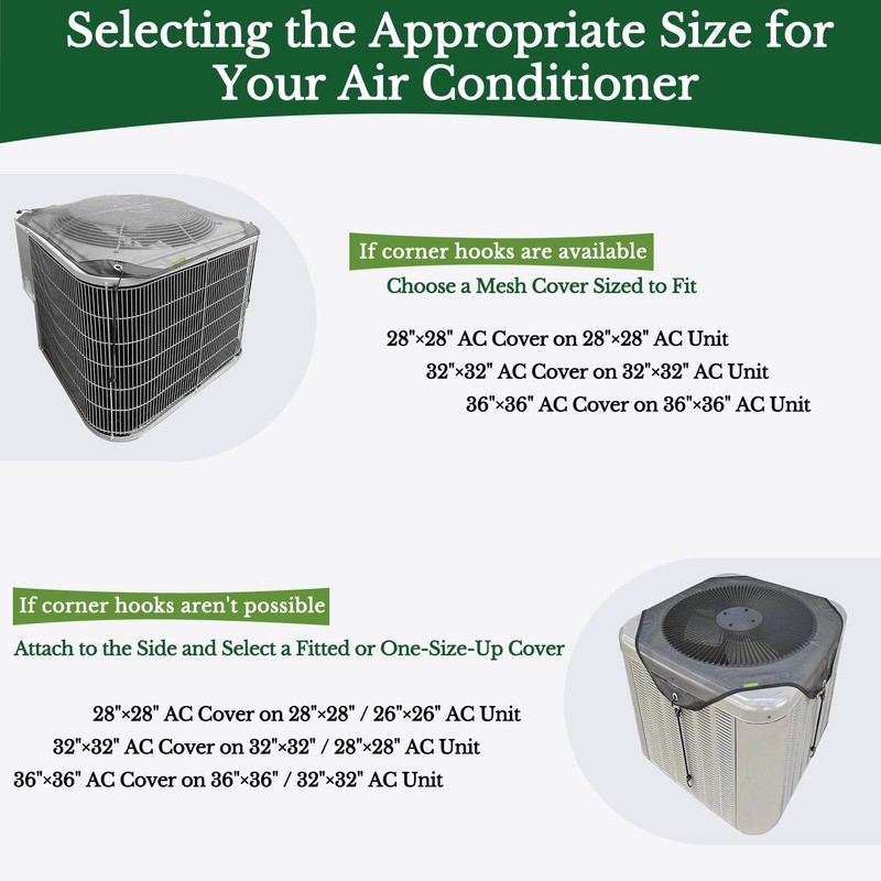 Air Conditioner Covers for Outside units - 32 x 32