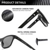 KINGSEVEN Fashion Polarized Sunglasses for Men Women UV400 Protection Ultralight