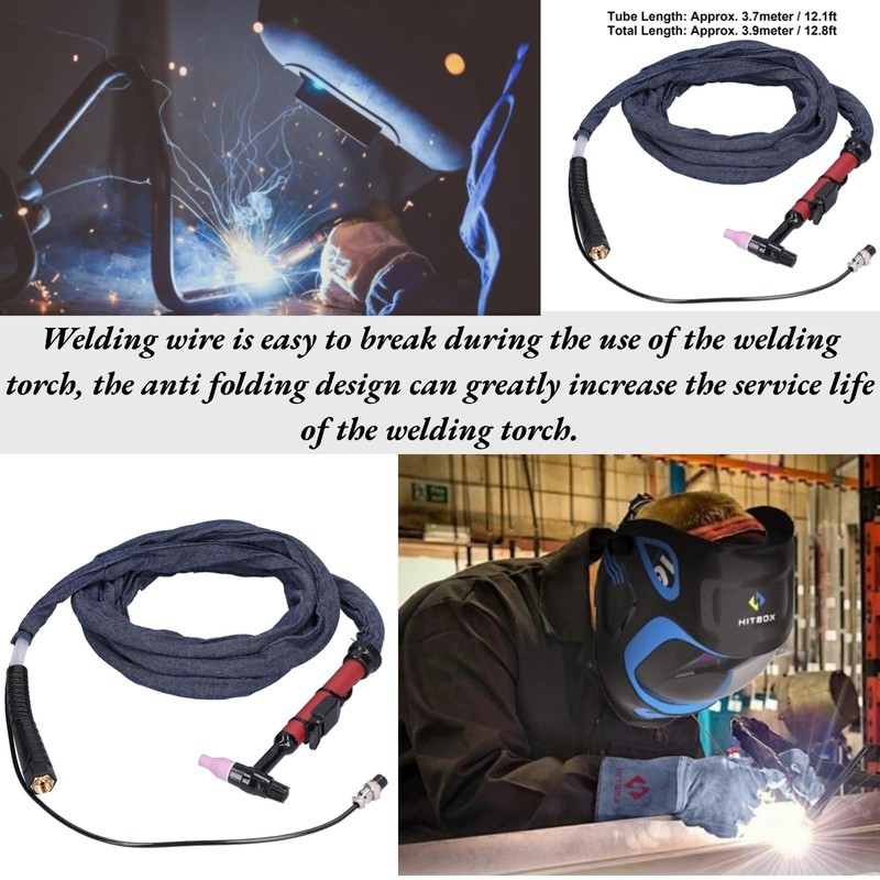 M16 TIG Welding Torch QQ150 3.7meter Welder Torch Air Cooled