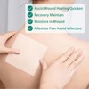 Hydrocolloid Bandage 10 Pack, 4''x4'' Thin Sterile Hydrocolloid Wound Dressing