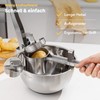 SILBERTHAL Potato Press Stainless Steel Large - Rustproof - 3