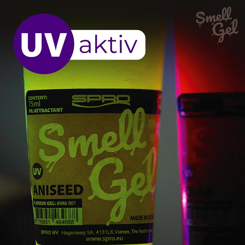 Spro Smell Gel 75 ml Fish Attractant Paste, Colour: Crawfish