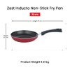 Vinod Zest Inducto Aluminium Non-Stick Frypan - 18 cm, Omelette/Egg