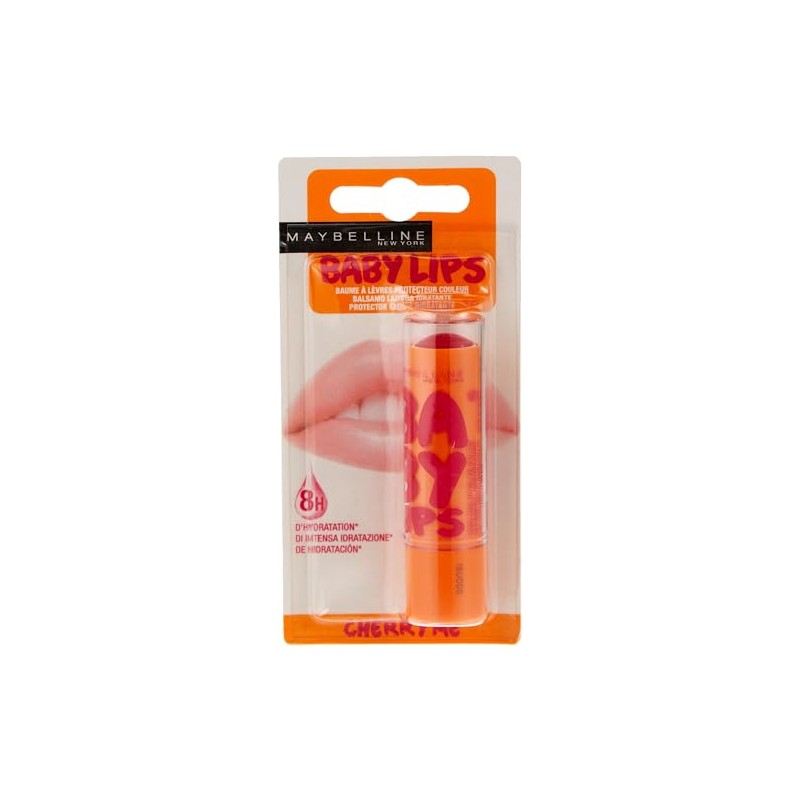 Maybelline New York Lippenpflege, Feuchtigkeitsspendender Pflegebalsam mit LSF20, Baby Lips,