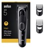 Braun Hair Clipper Series 5, +3 Styling Tools, Lifetime Sharp