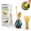 Matcha Set 4 Pieces Japanese Ceremony Resin Matcha Whisk Bamboo