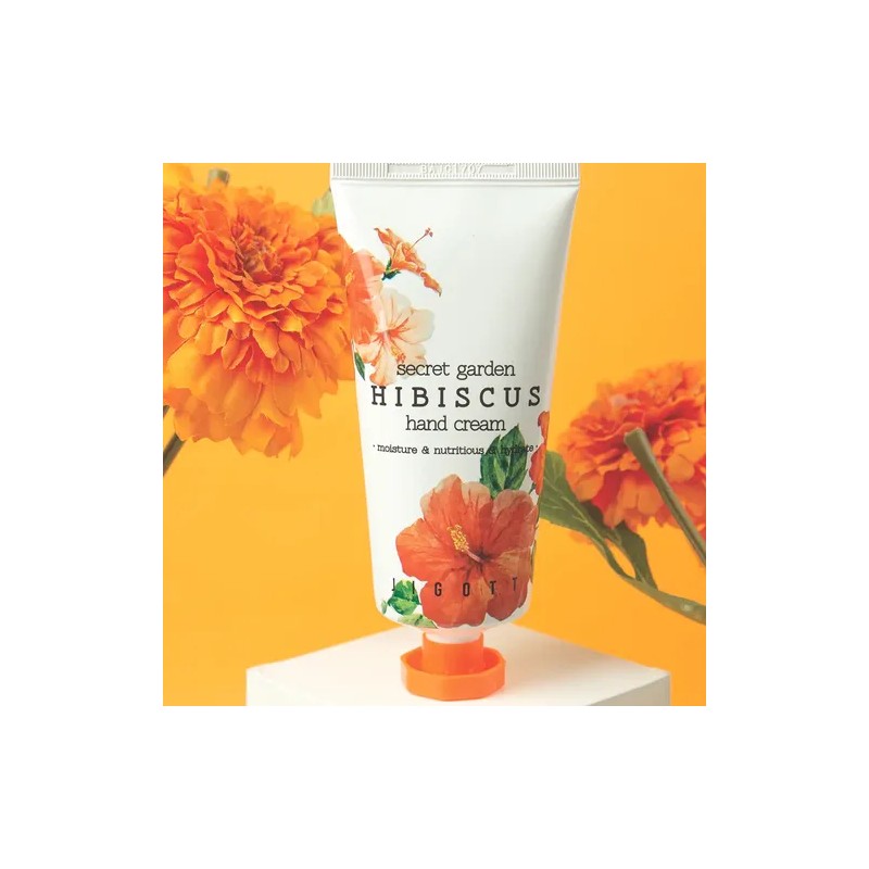 Crema Del Jardín Secreto Para Manos Con Extracto De Hibisco