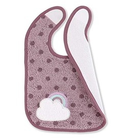 Sterntaler Pony Pauline Plastic Velcro Bib 38 x 26 x 0.5 cm Light Purple