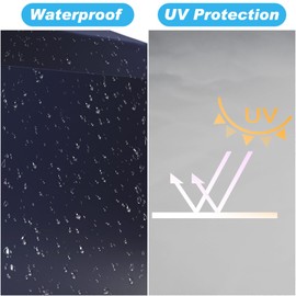 Cyfie Instant Canopy Tent Sidewalls for 10x10 FT Pop Up Canopy, Instant Canopy Sundwall, Straight Leg Canopy Shade Wall, Blue (1PCS Sidewall Only, Canopy Tent NOT Included)